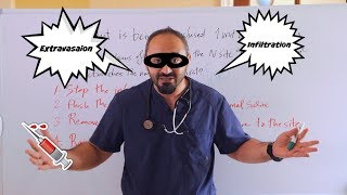 NCLEX 101  Extravasation vs Infiltration [upl. by Boynton]