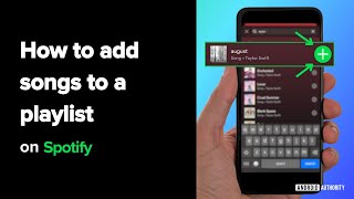 How to add songs to a playlist on Spotify [upl. by Foss]