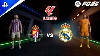 FC 25  Real Valladolid vs Real Madrid  La Liga 2425 Full Match  PS5™ 4K60 [upl. by Jerry]