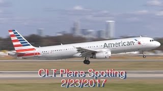 CLT Plane Spotting 60fps [upl. by Hoy]