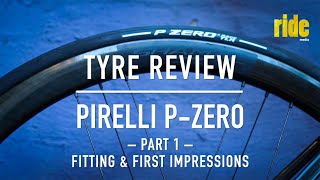 Ride and Review Pirelli PZero Race TLR cycling tyres part 1 [upl. by Ahseela852]