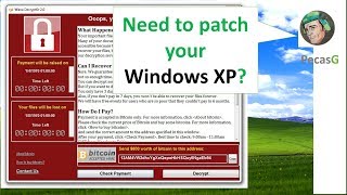 How to Patch Windows XP SP2 amp SP3 to fix SMB vulnerability [upl. by Eelhsa355]