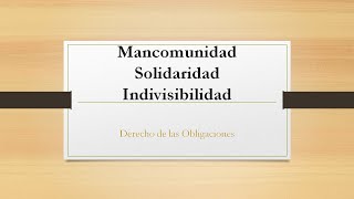 Mancomunidad Solidaridad Indivisibilidad [upl. by Acyssej]