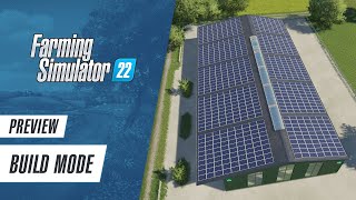 Preview The new build mode in Farming Simulator 22 [upl. by Rhoda]