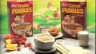 Fruity Pebbles Commercials Flintstones Edition [upl. by Eiramasil52]