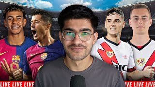 Barcelona vs Rayo Vallecano LIVE MATCH WATCHALONG [upl. by Low]