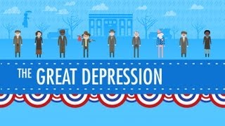 The Great Depression Crash Course US History 33 [upl. by Dorothy953]