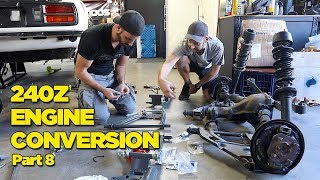 240Z  RB26 Engine Conversion PART 8 [upl. by Ivette94]