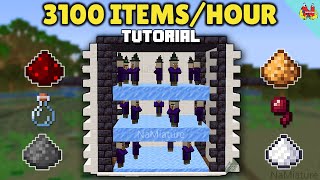 SIMPLE amp EASY Witch Farm Tutorial for Minecraft 117118 [upl. by Cayla]