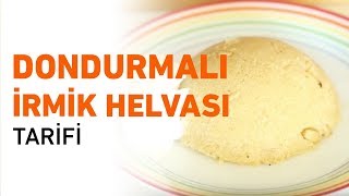 Dondurmalı İrmik Helvası Nasıl Yapılır  Dondurmalı İrmik Helvası Tarifi [upl. by Natloz878]