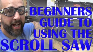 How to use a Scroll Saw  Tutorial for Beginners [upl. by Drusi942]