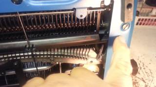 Smith Corona Typewriter DeJam Repair Fix DIY [upl. by Atidnan]