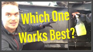 Removing Thick Traffic Film and Road Grime Which Cleaner Works Best [upl. by Pallaton965]