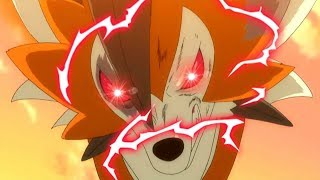 Ash VS Nanu  Dusk Lycanroc VS Alolan Persian「AMV」Pokemon Sun amp Moon Season 2 Episode 77 [upl. by Anwahs278]