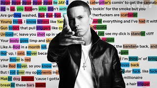 Eminem’s Verse On Logic’s “Homicide”  Check The Rhyme [upl. by Anilet]