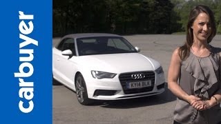 Audi A3 Cabriolet convertible 2014 review  Carbuyer [upl. by Javler441]