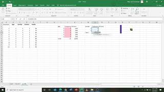 How to compute Frequency and Percentage Distribution in Excel  Data Analysis [upl. by Elva]