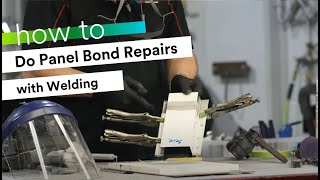 HOW TO Do Panel Bond Repairs with Welding [upl. by Bell]