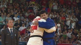 Judo Men 100 kg Final  Gold Medal  Mongolia v Russian Fed Replay  London 2012 Olympic Games [upl. by Zephaniah]