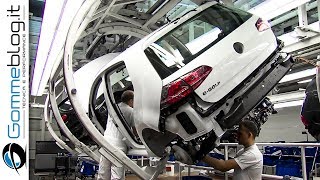 CAR FACTORY VOLKSWAGEN Golf Production Line 2017  HOW ITS MADE [upl. by Fritze404]