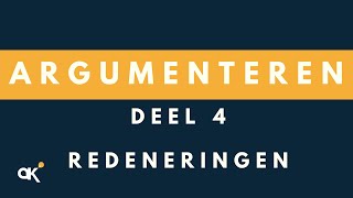 Argumenteren redeneringen 44 [upl. by Symer]