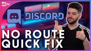 How to fix Discord No Route Error 2021 [upl. by Adnohsad]