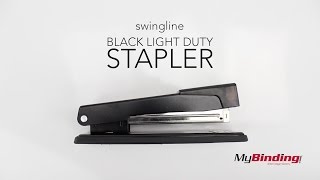 Swingline Black Light Duty Stapler [upl. by Affra]