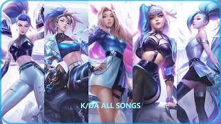 KDA ALL SONGS [upl. by Yesak]