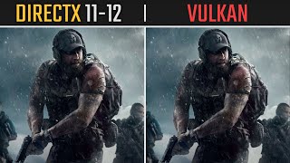 DX1112 vs VULKAN  What is the Best API for Gaming  RX 5700XT  1080P 1440P 4K Benchmarks [upl. by Anayit]