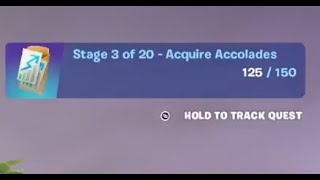 Fortnite  Acquire Accolades  Chapter 5 Season 1 [upl. by Elvah]