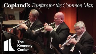 Copland Fanfare for the Common Man  National Symphony Orchestra [upl. by Namolos203]