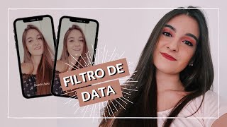 COMO CRIAR FILTROS COM DATA HORA E DIA DA SEMANA PARA O STORIES DO INSTAGRAM [upl. by Swann]