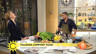 Dante Zia bjuder på italiensk comfort food med mormors köttgryta  Nyhetsmorgon TV4 [upl. by Forkey590]