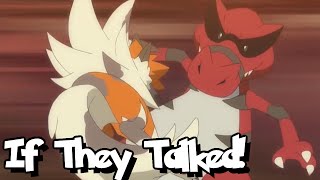 IF POKÃ‰MON TALKED Dusk Lycanroc vs Krookodile Part 3 [upl. by Bendicty]