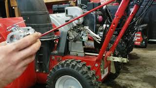 Tecumseh Snowblower Carburetor Replacement [upl. by Adyaj402]