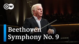 Beethoven Symphony No 9  Daniel Barenboim amp the WestEastern Divan Orchestra complete symphony [upl. by Mcgannon]