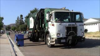 Waste Management Garbage Trucks [upl. by Hayott]