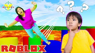 Ryan Vs Mommy ROBLOX TRIVIA OBBY Let’s Play Roblox with VTubers [upl. by Novek]