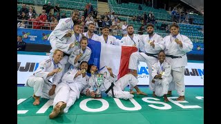 Léquipe de France de judo championne dEurope [upl. by Teodoro]