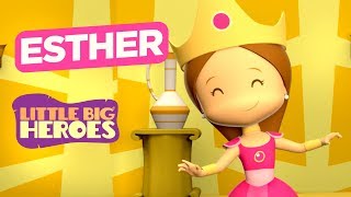 Esther  Bible Stories for Kids  Little Big Heroes [upl. by Peer]