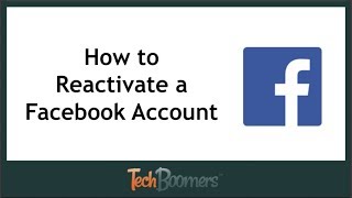 How to Reactivate Facebook Account [upl. by Yeruoc]