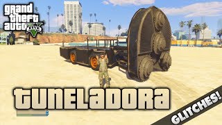 GTA V Online Como conseguir la Tuneladora HVY Cutter [upl. by Ylelhsa]