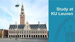 Study at KU Leuven presentation  Info about Europes most innovative university [upl. by Market]