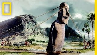 Walking with Giants How the Easter Island Moai Moved  Nat Geo Live [upl. by Attenyw974]