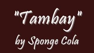 Tambay  Sponge Cola Lyrics [upl. by Revert]