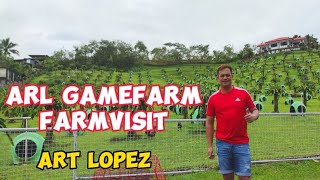 ARL GAMEFARM Farmvisit Art Lopez [upl. by Lebar]