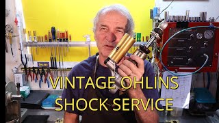 Vintage Ohlins Shock Service [upl. by Sy790]