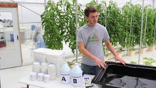 Mixing HydroGro Complete Hydroponic Fertilizer  CropKing Inc [upl. by Mena]