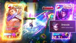 YUZUKE VS DRACULA  WHO IS THE KING OF ALUCARD 100K SUBSCRIBERS SPECIAL MLBB [upl. by Nilram]