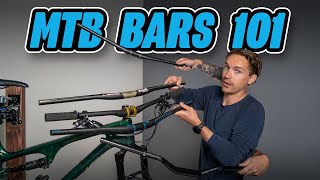 Mountain Bike Handlebars Buyers Guide Carbon vs Alloy Width Rise amp Sweep [upl. by Marino]